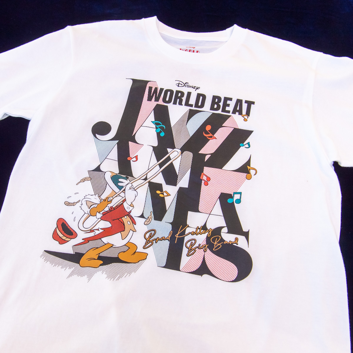 「ディズニー・ワールド・ビート 2022：JAZZ ANIMALS〜夢を奏でる動物たち」オリジナルグッズ　Tシャツ
