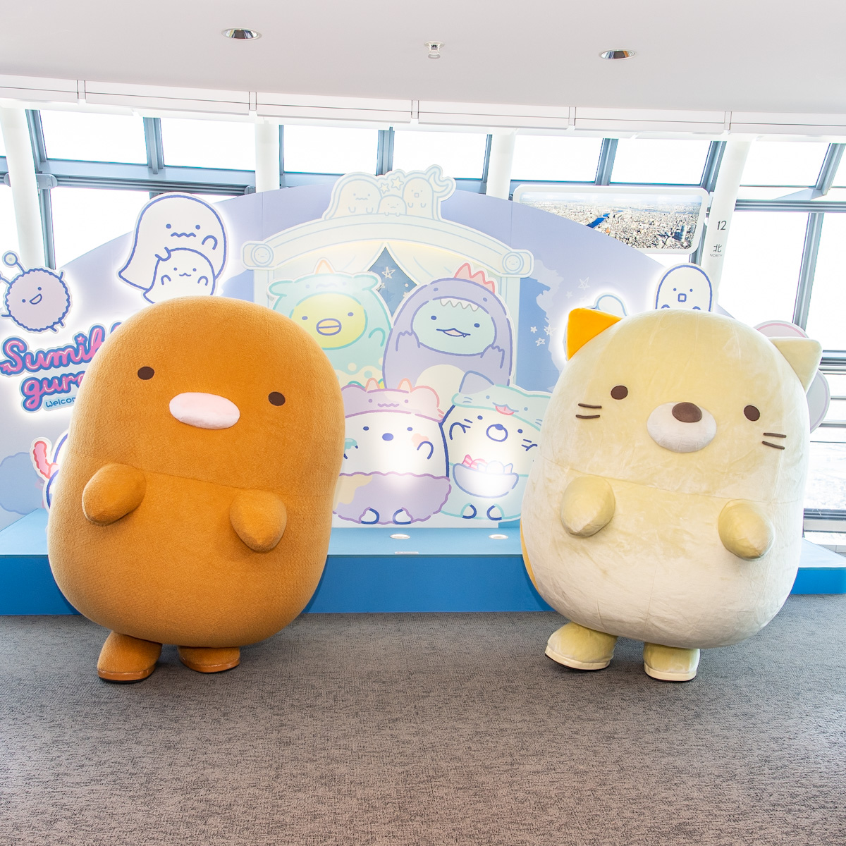 東京スカイツリー「すみっコぐらし」そらのおばけのナイトパーク in TOKYO SKYTREE(R)