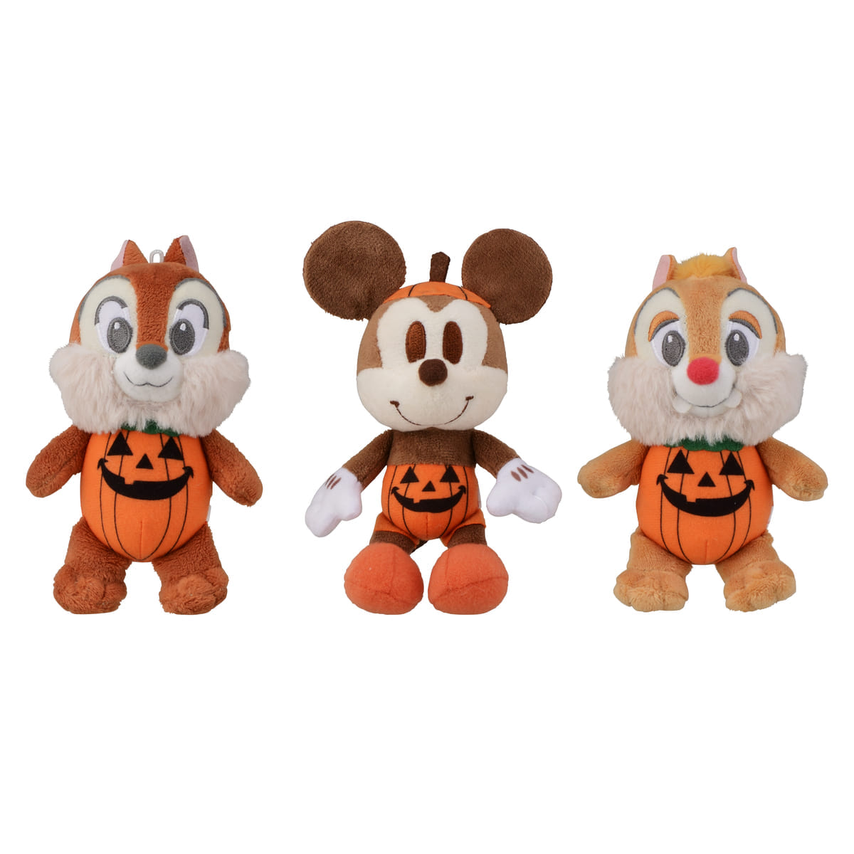 ディズニー「ミッキー＆フレンズ」ちびーず パンプキンコスチュームマスコット