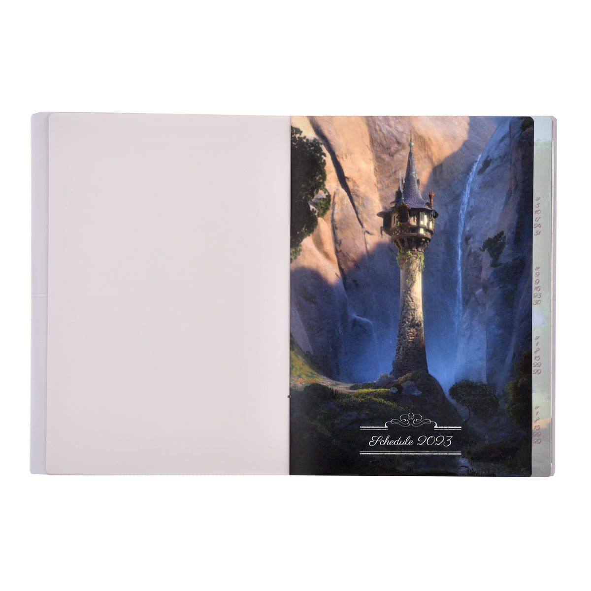 『塔の上のラプンツェル』手帳・スケジュール帳 2023 B6 メタリック CALENDARS＆ORGANIZERS 2