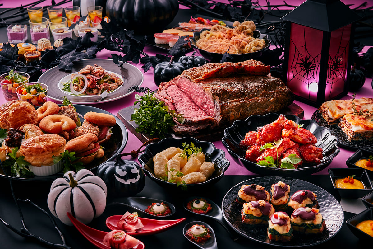 ホテルユニバーサルポート・ホテルユニバーサルポートヴィータ「秋のハロウィーンビュッフェ」ディナービュッフェメイン２