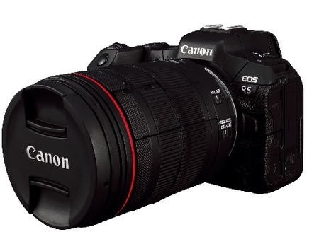 「Canon/TRANSFORMERS オプティマスプライムR5」 （カメラ状態「EOS R5モード」)