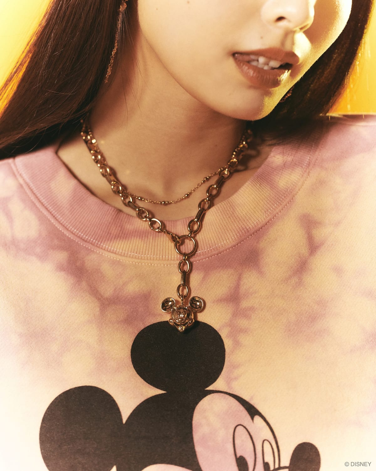 MOUSSY（マウジー）スペシャルコレクション「Disney SERIES CREATED by MOUSSY」2022 WINTER COLLECTION　ネックレス
