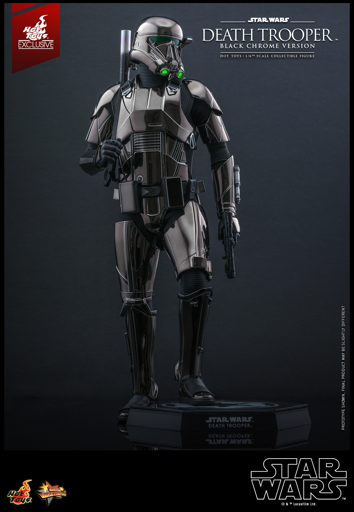 hottoysホットトイズ スター・ウォーズ デス・トルーパーブラッククロム版-