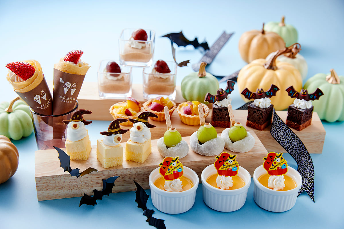 ランチビュッフェ　ハロウィーンスイーツ