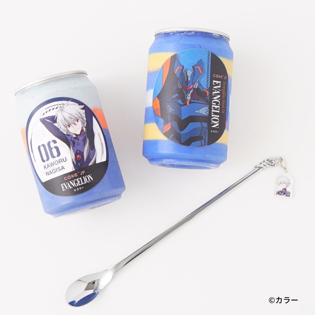 渚カヲル ケーキ缶　限定スプーン