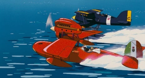 映画『紅の豚』の「ポルコ」が乗る飛行艇