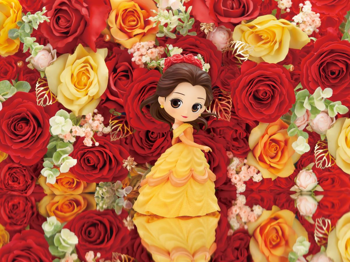 バンプレスト「Q posket Disney Characters flower style -Belle-」Aカラー