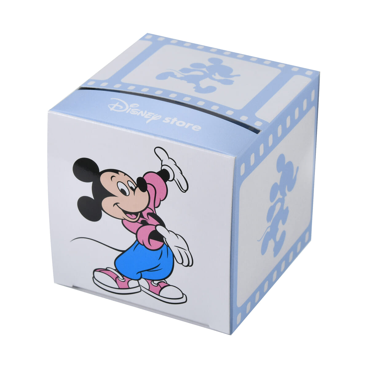 ミッキー メモ帳 ロール ボックス入り Disney Store Japan 30TH Running02