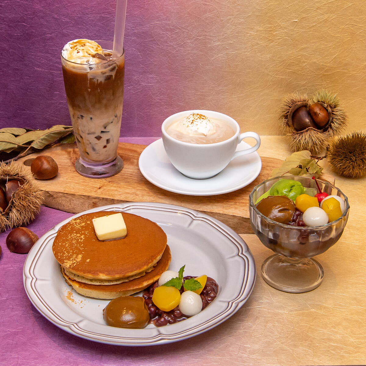 栗と和の素材が楽しめるドリンク&デザート!珈琲館 2022年秋限定メニュー
