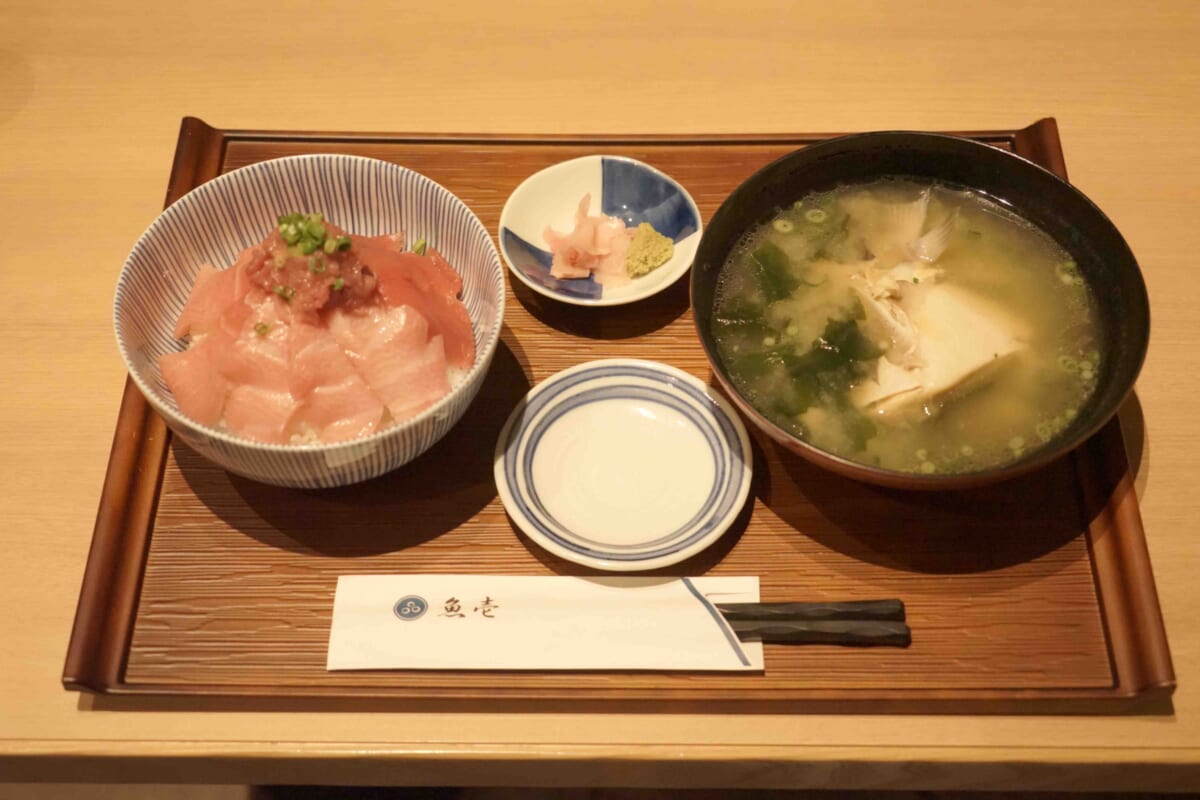 鷹島本鮪豪快まぐろ尽くし丼