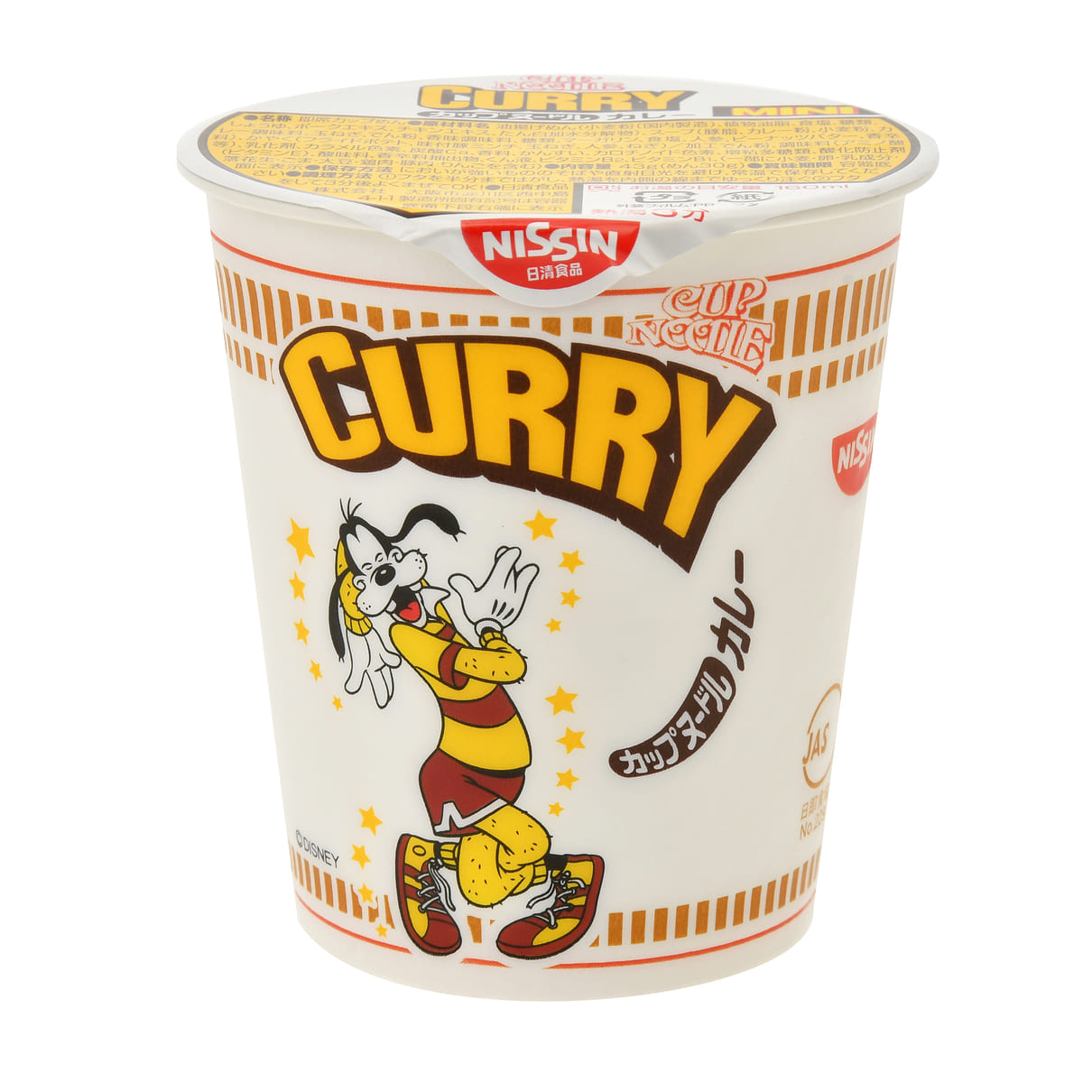 【カップヌードル】ミッキー、ドナルド、グーフィー カップヌードル ミニ 缶ケース入り Cup Noodle　グーフィー