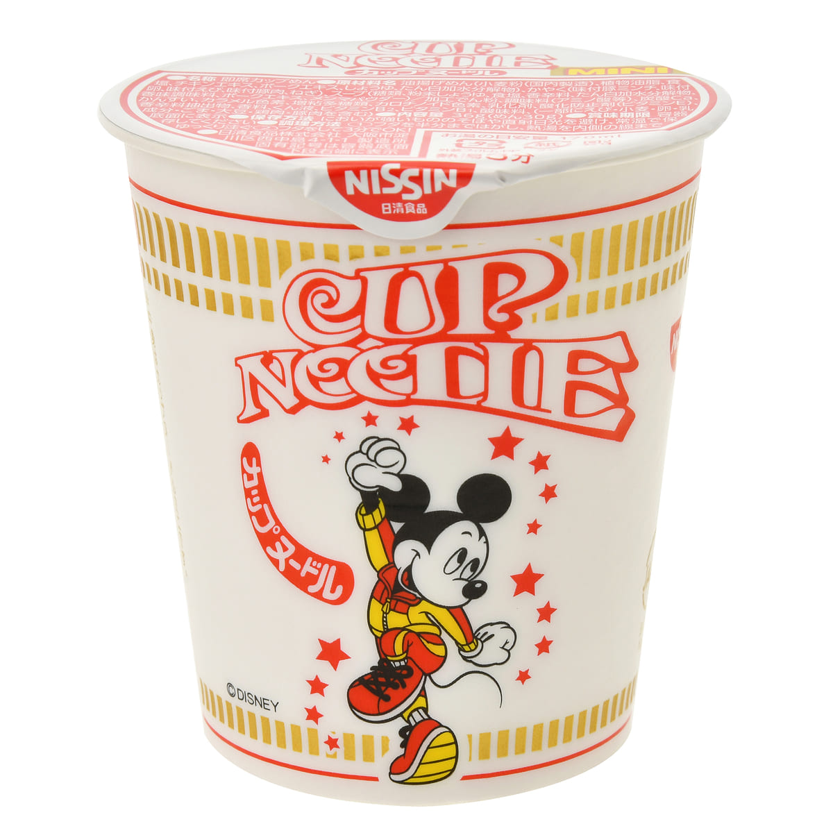 【カップヌードル】ミッキー、ドナルド、グーフィー カップヌードル ミニ 缶ケース入り Cup Noodle　ミッキーマウス