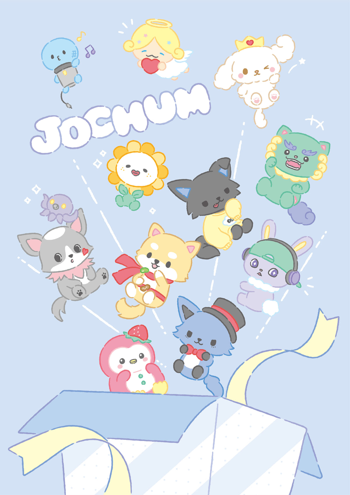 チーム名は「JOCHUM(ジェオチャム)」に決定！JO1×サンリオ新キャラ開発