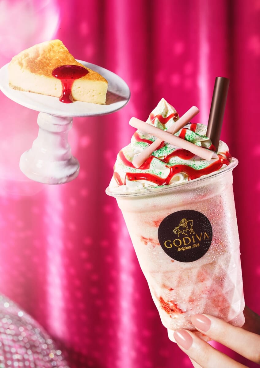 バニラ香るストロベリーチーズケーキをイメージした「ショコリキサー バニラストロベリーチーズケーキ」