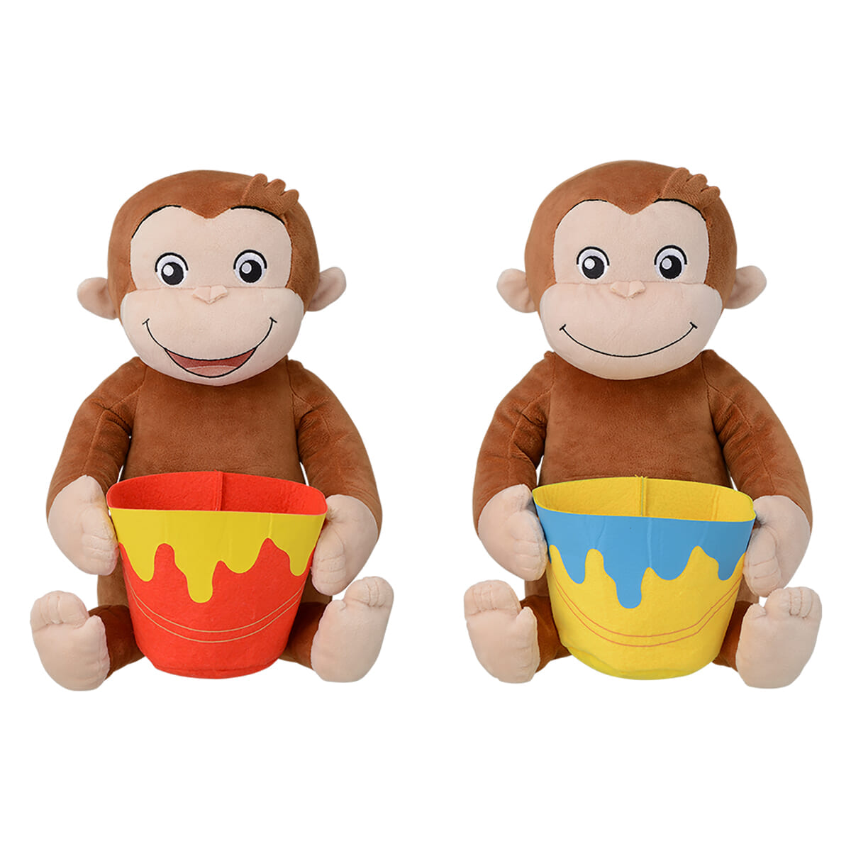おさるのジョージ　スペシャル小物入れ付ぬいぐるみ