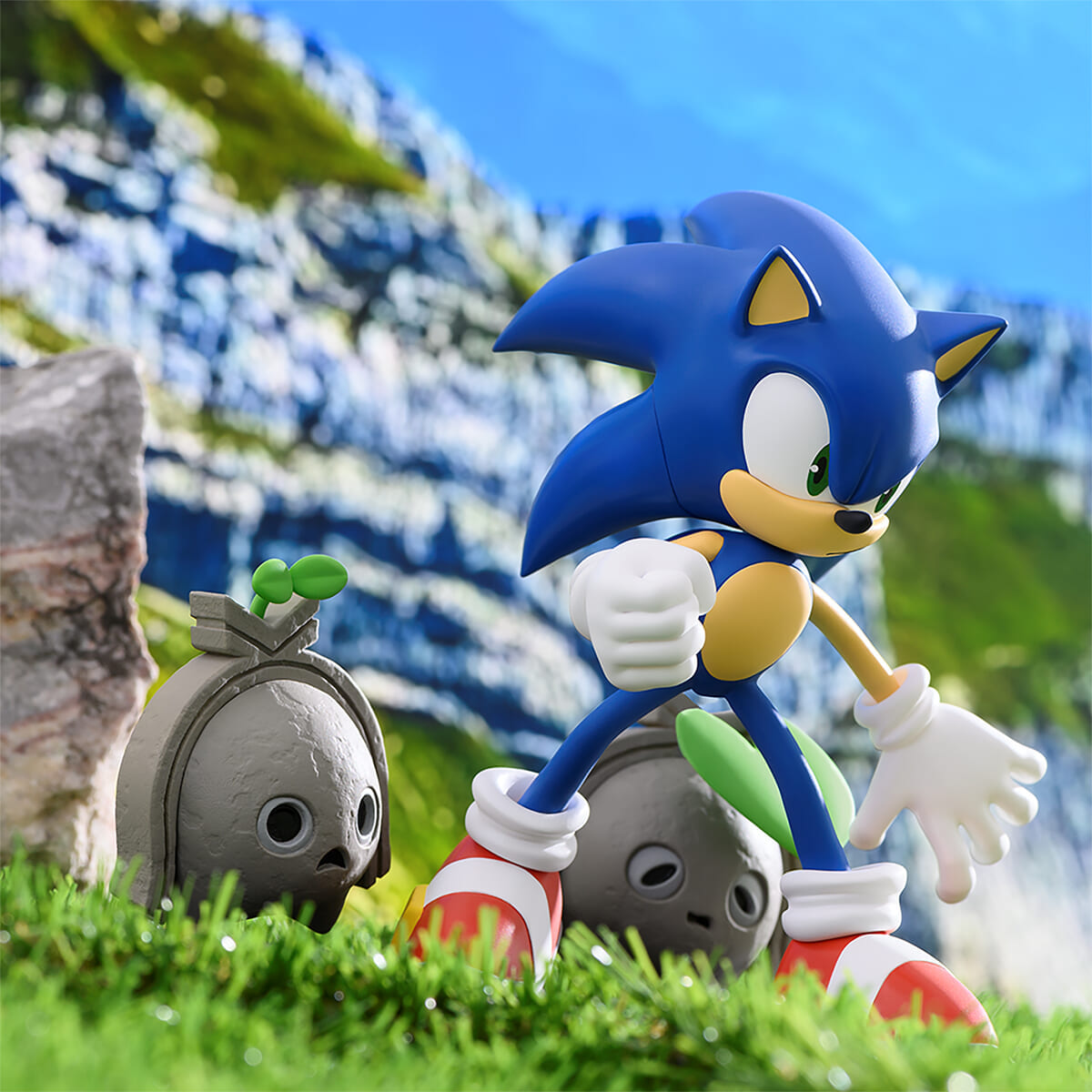 ソニック・ザ・ヘッジホッグ　プレミアムフィギュア～ソニックフロンティア～　イメージ