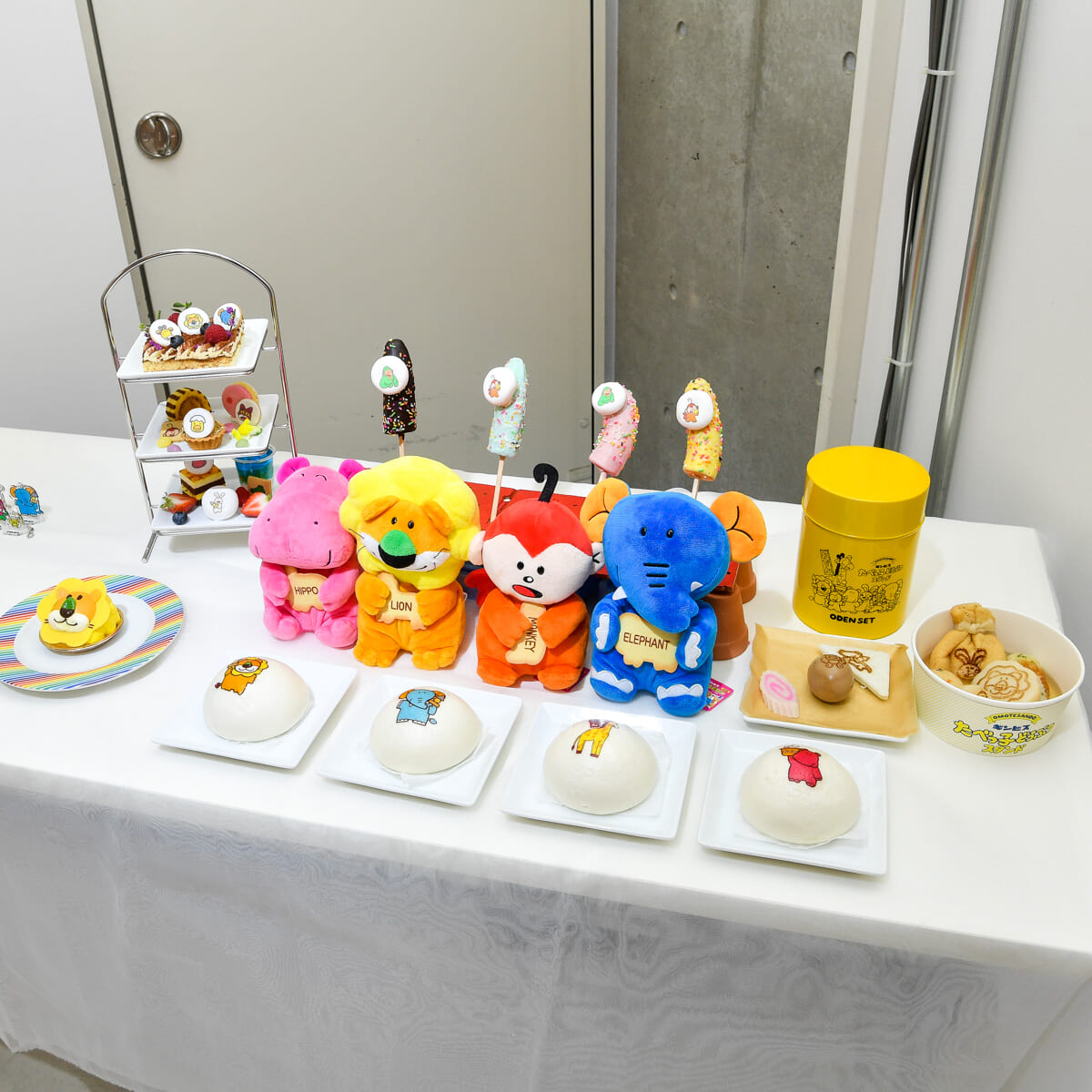『たべっ子どうぶつスタンドOmotesando』メニュー