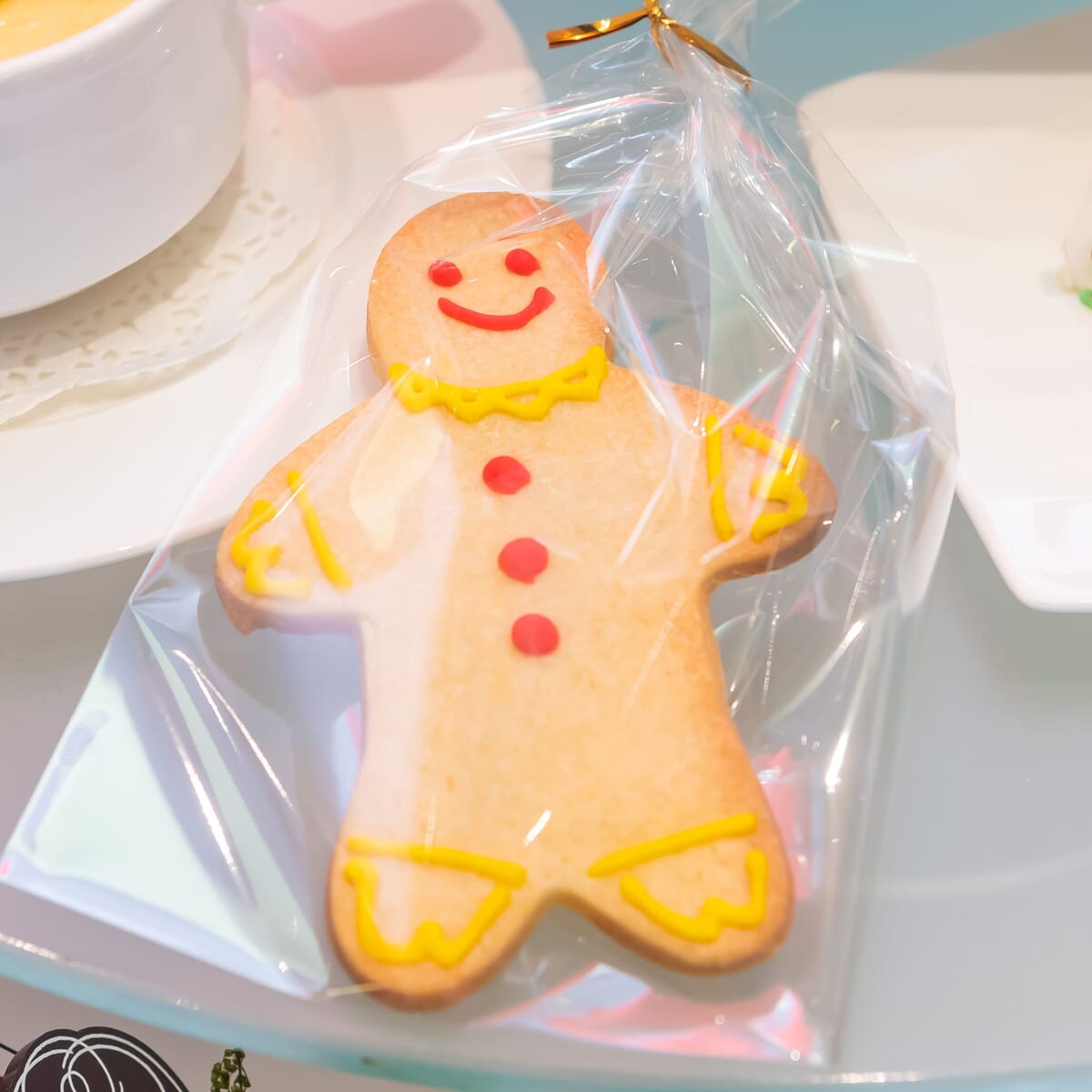 クリスマススペシャル キッズディナーコース　メニュー　（お子さま（小学生以下）） ジンジャーマンクッキー
