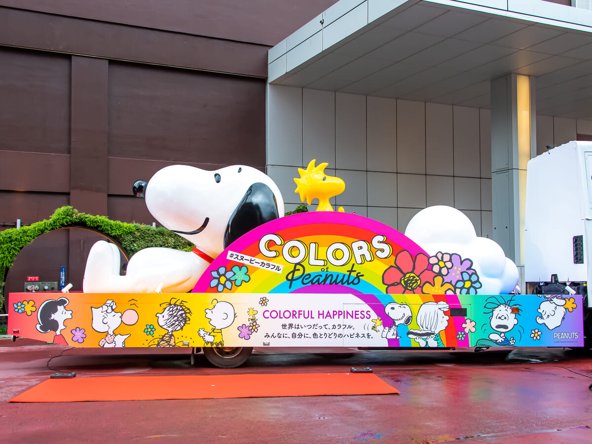 「SNOOPY HAPPINESS FLOAT 2022」全景