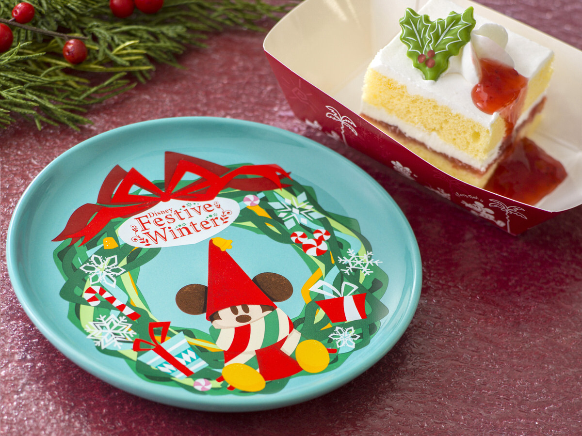 リルリンリンのスーベニアプレート付き！東京ディズニーリゾート“ディズニー・クリスマス2022”ストロベリーショートケーキ