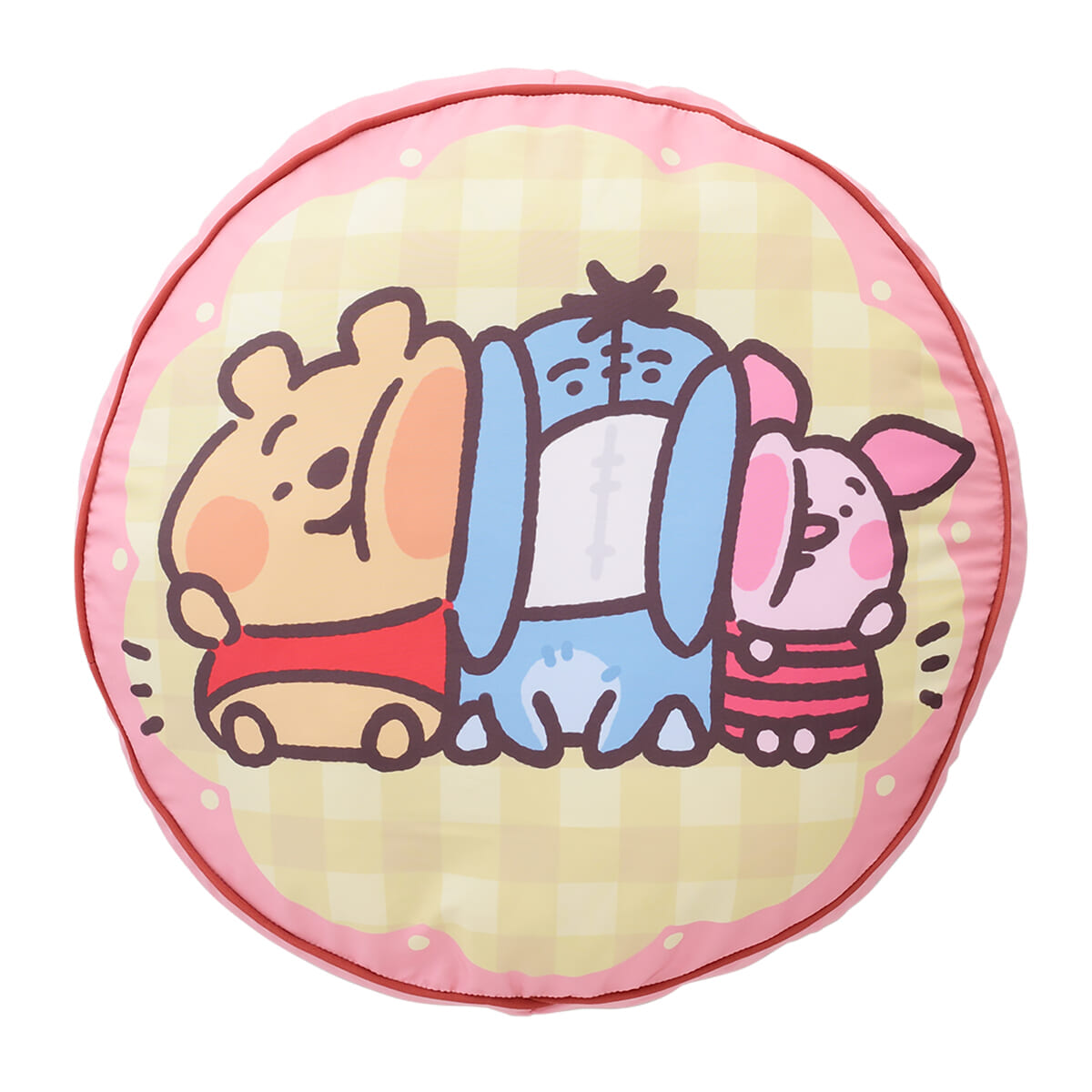 セガプライズ ディズニー「カナヘイ画♪くまのプーさん プレミアムラウンドクッション」