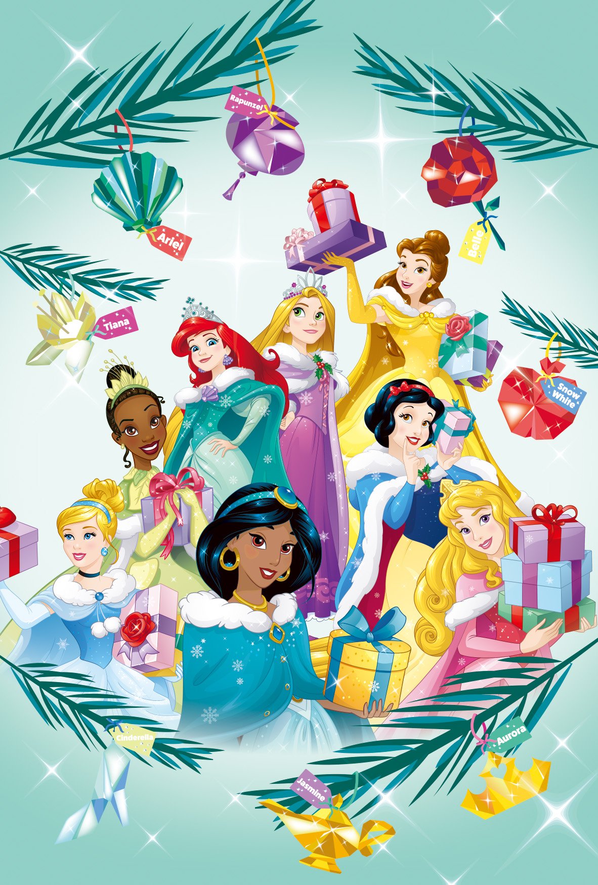 購入特典「クリスマスポストカード（全6種）」プリンセス