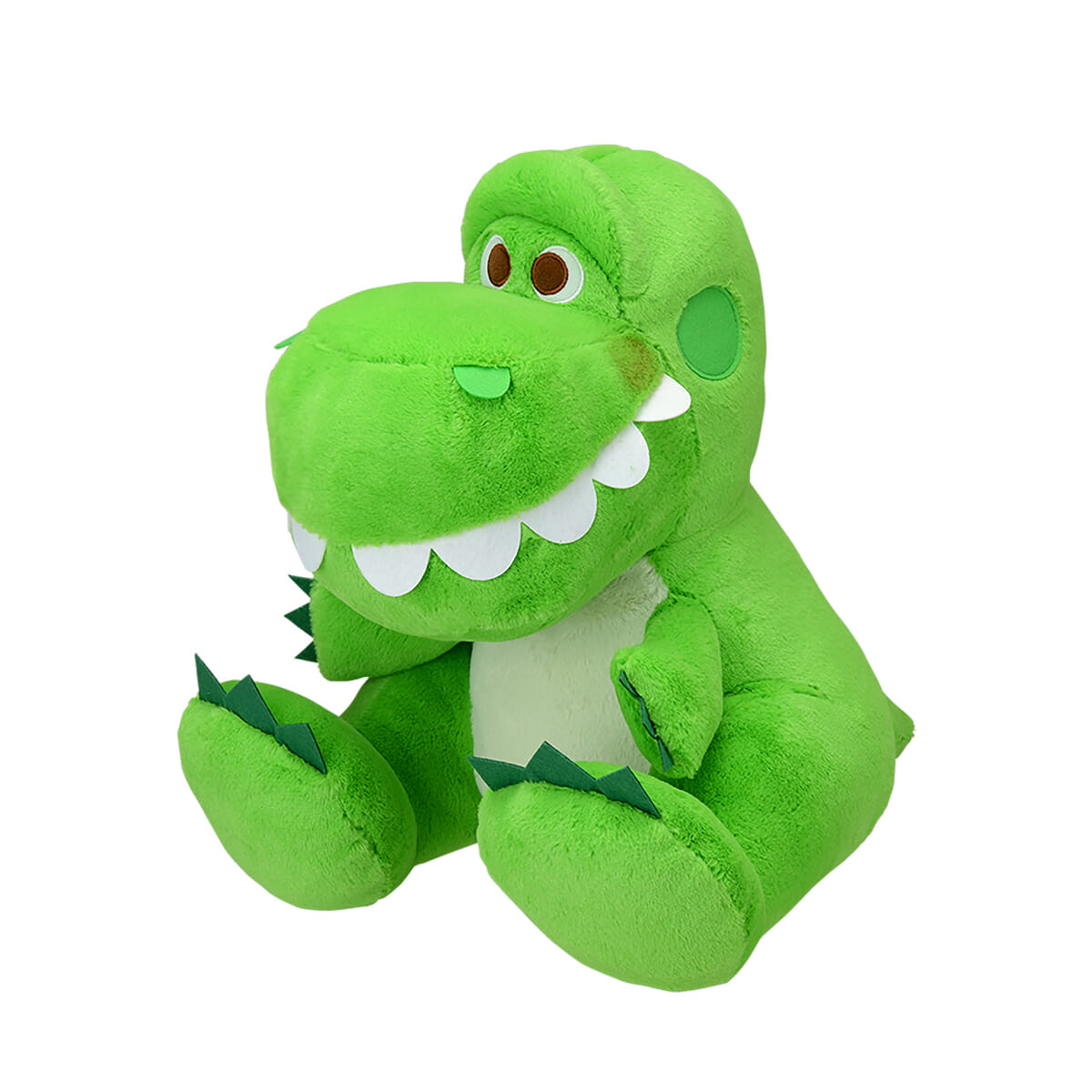 セガプライズ ディズニー＆ピクサー「トイ・ストーリー」レックス 赤いほっぺ メガジャンボちょこんとお座りぬいぐるみ