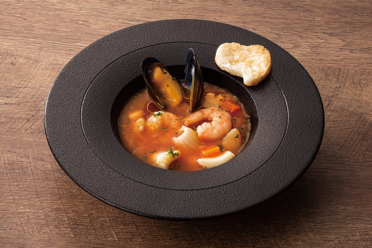 魚介のスープ“チオピーノ”