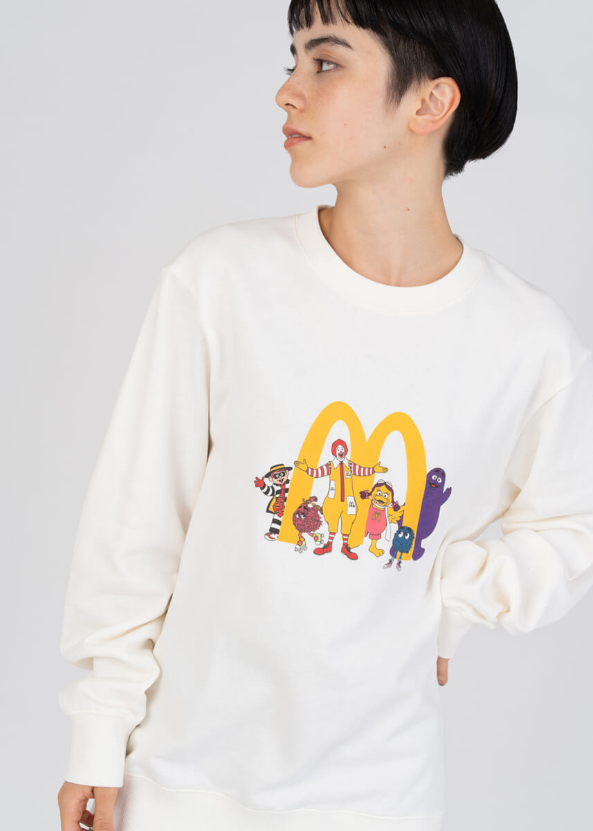 スウェット「マクドナルドフレンズ」