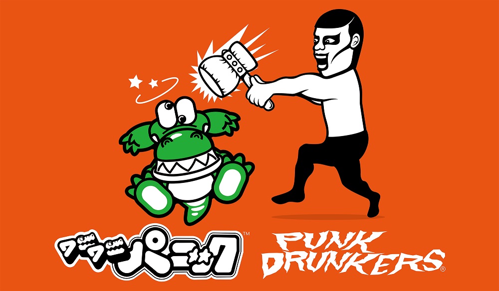 PUNK DRUNKERS × ワニワニパニックのコラボアイテム