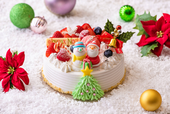 クリスマス・ストロベリー・ショートケーキ
