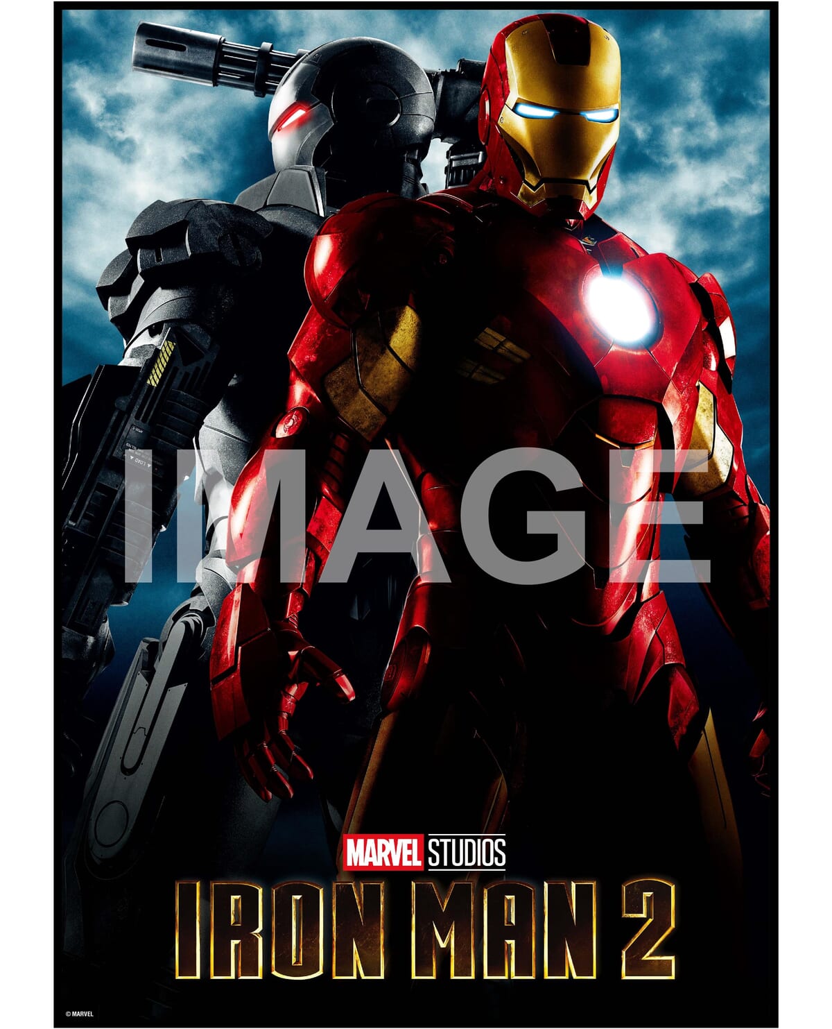 安心の定価販売】 marvel happyくじ ポスター アイアンマン2