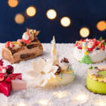 【全5種のクリスマスホールケーキ　メニュー一部】