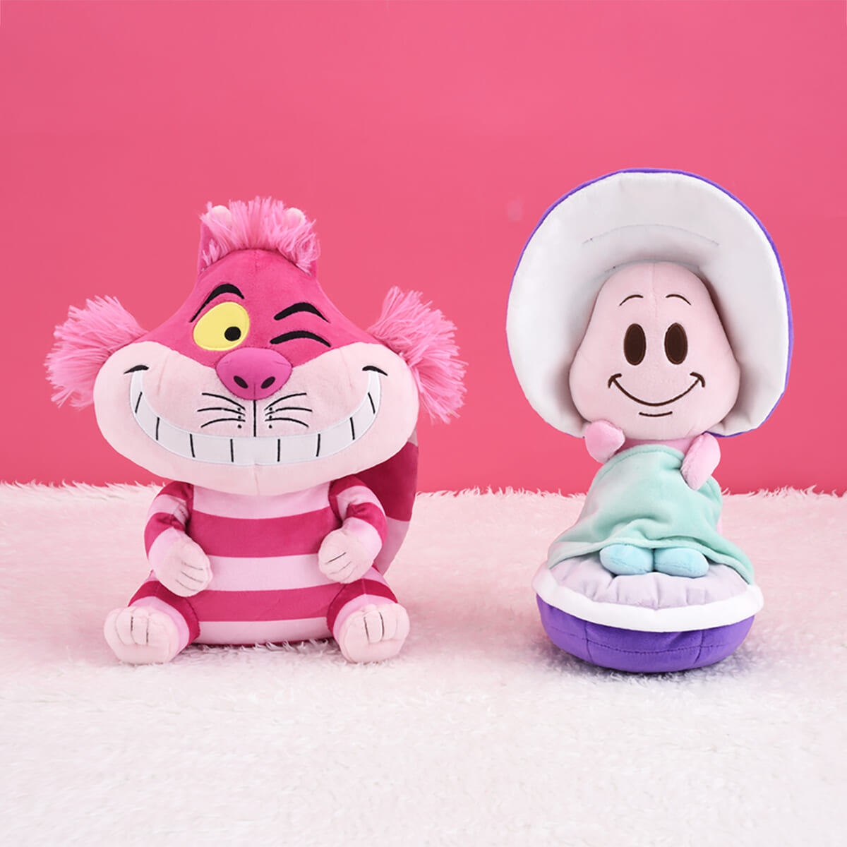 セガプライズ ディズニー「ふしぎの国のアリス スペシャルぬいぐるみ “チェシャ猫&ヤングオイスター”」