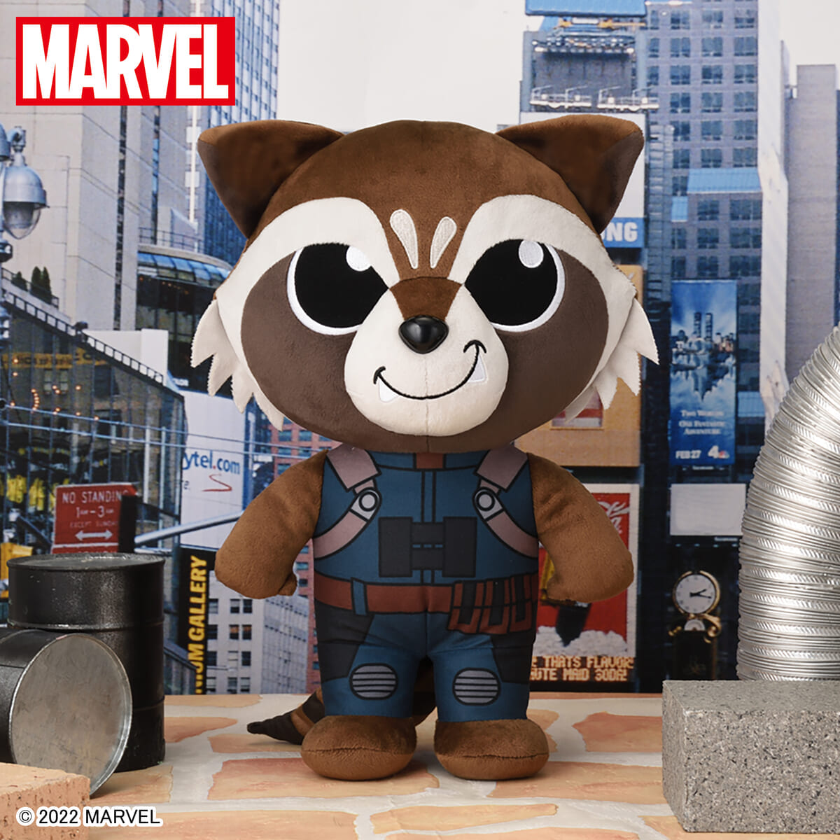 セガプライズ MARVEL『The Guardians of the Galaxy Holiday Special』　メガジャンボぬいぐるみ　“ROCKET”