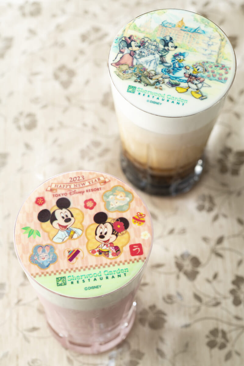 東京ディズニーランドホテル「マジカルアートドリンク」シャーウッドガーデン・レストラン