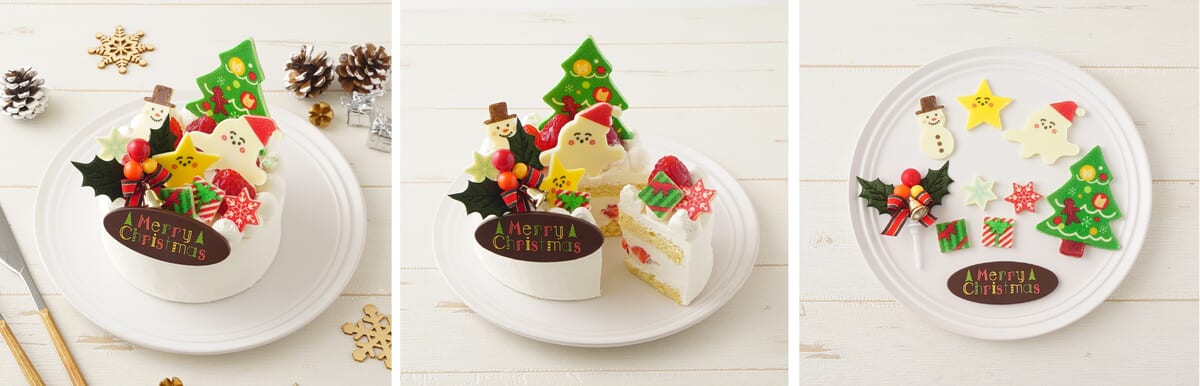 Cake.jp「シナぷしゅ クリスマスケーキ」2