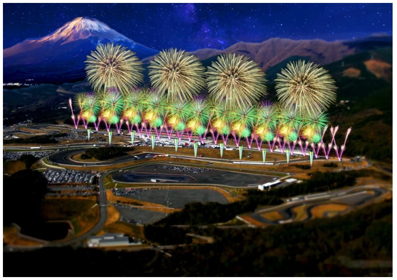 FUJI MOTORSPORTS FOREST Fireworks by 富士山花火 2022 花火大会
