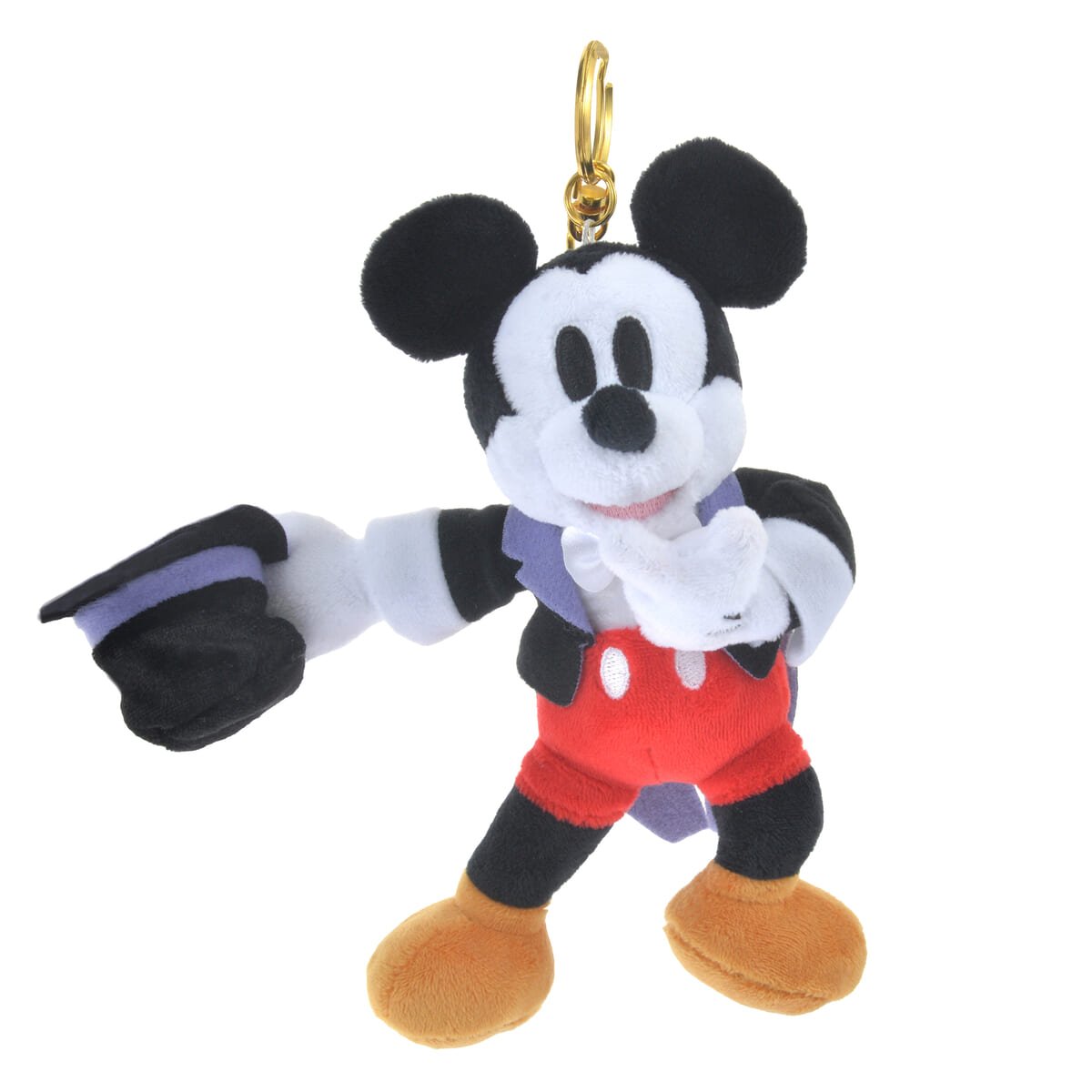 ミッキー ぬいぐるみキーホルダー・キーチェーン Mickey Mouse Birthday 2022
