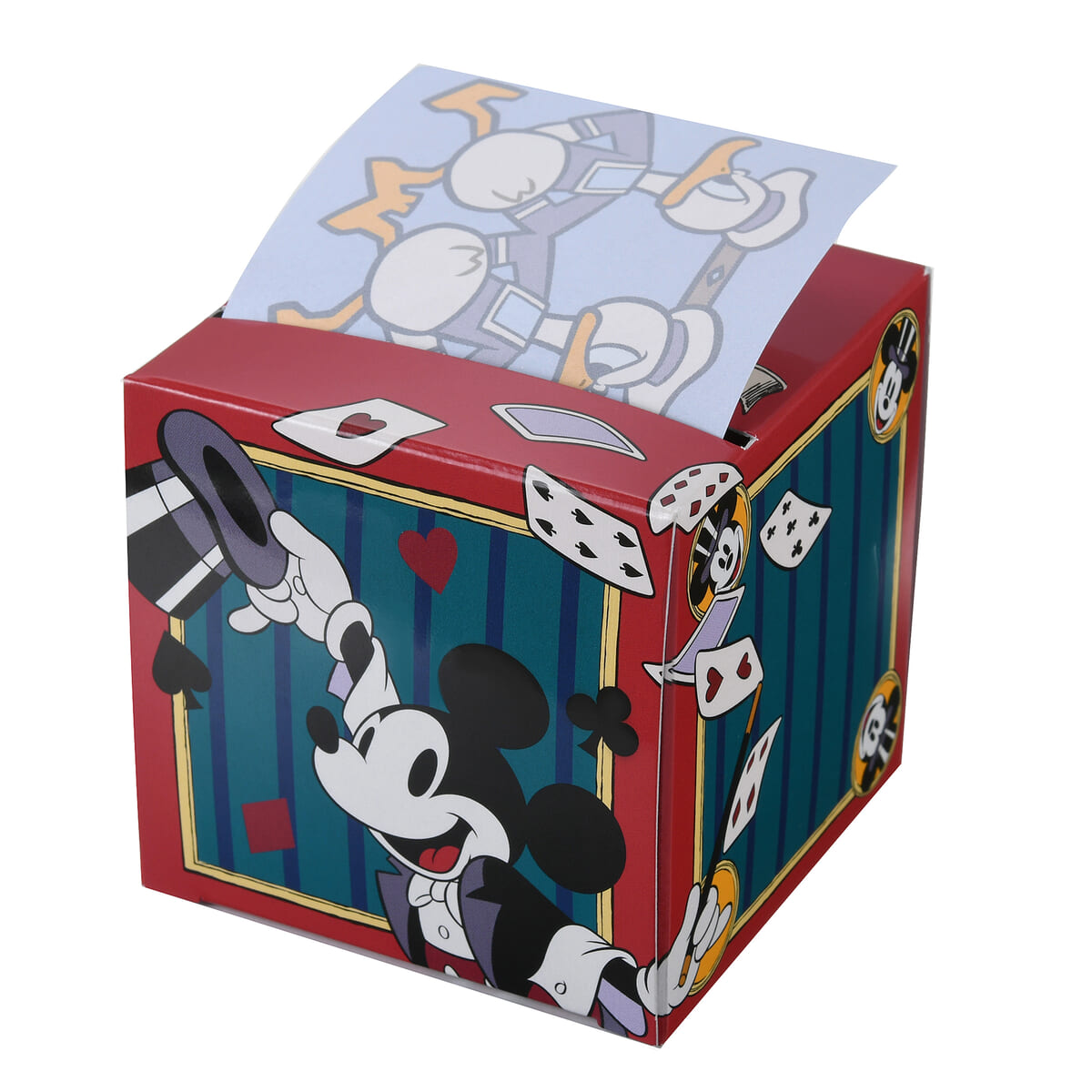 ミッキー＆ドナルド メモ帳 ロール ボックス入り Mickey Mouse Birthday 2022