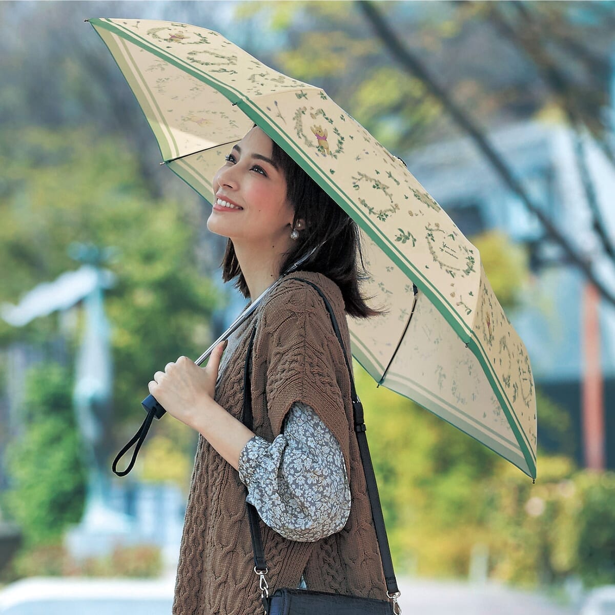 自動開閉折りたたみ傘