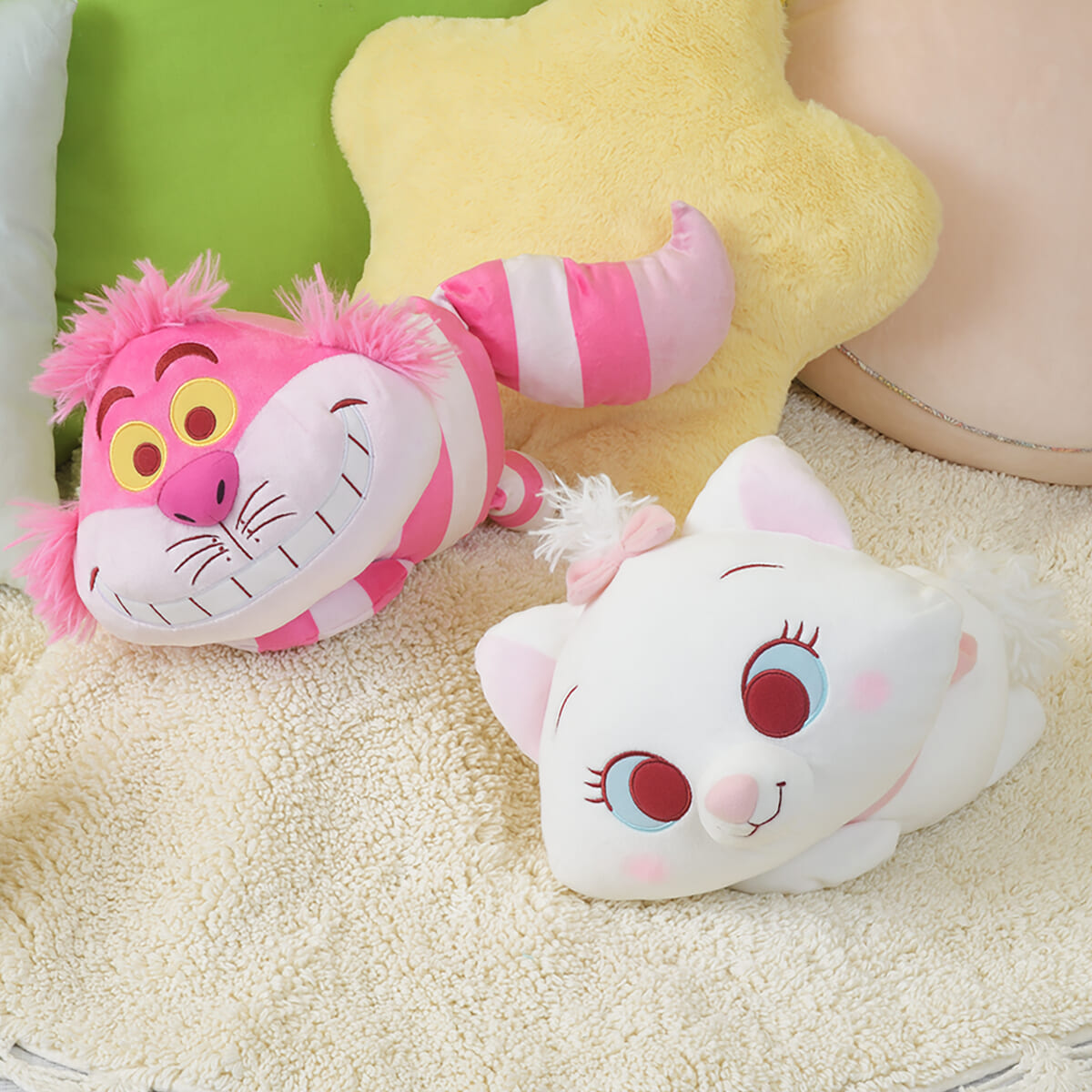 セガプライズ「 ディズニーキャラクター　せらぴっと　スペシャルぬいぐるみ　“ディズニー マリー&チェシャ猫”」