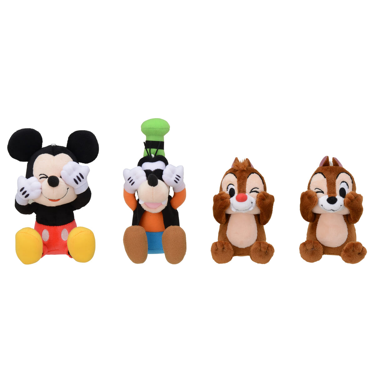セガプライズ ディズニー「ミッキー＆フレンズ」　照れポーズぬいぐるみ