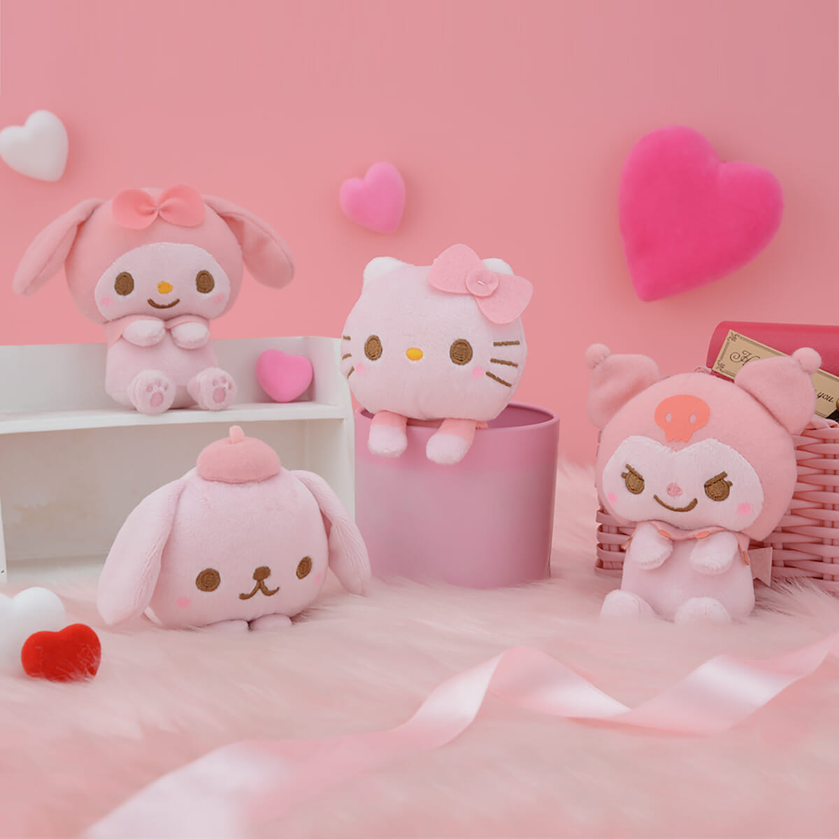 SANRIO CHARACTERS　& you　ハピネスピンクマスコット～ゆるかわデザイン～
