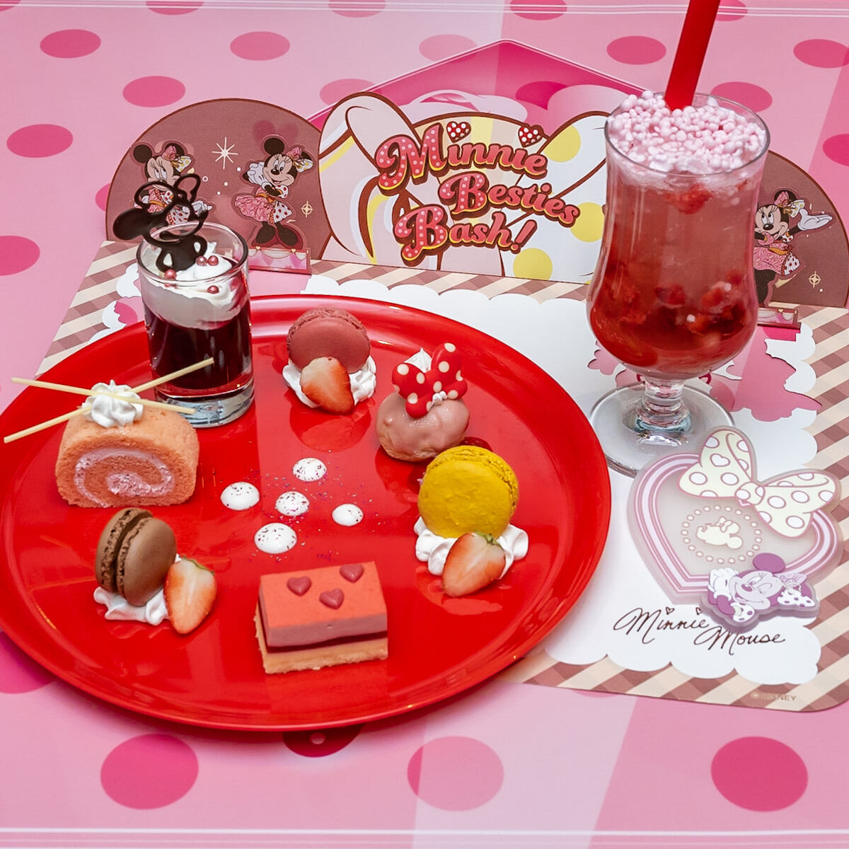 東京ディズニーランド「センターストリート・コーヒーハウス」“ミニー・ベスティーズ・バッシュ!”スペシャルメニュー