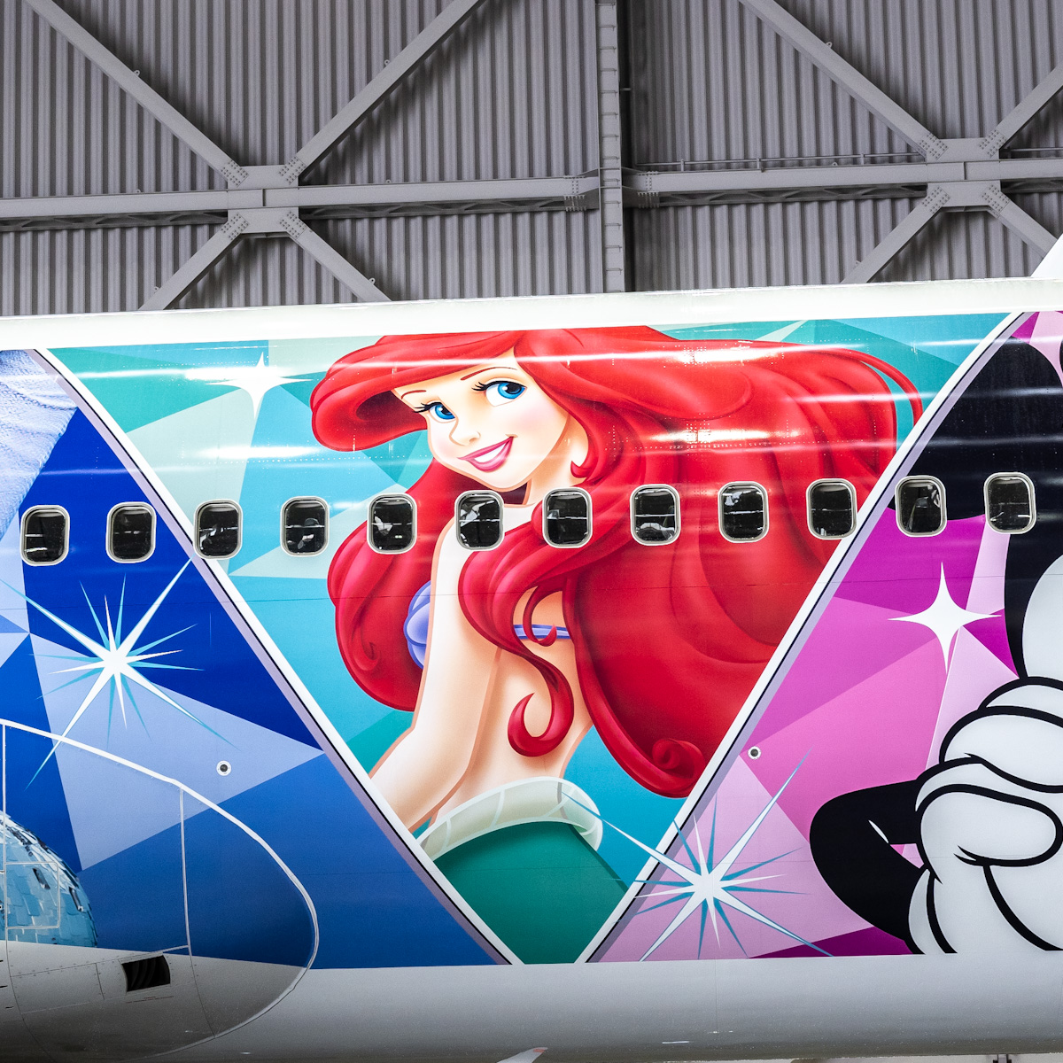 「JAL DREAM EXPRESS Disney100」機体概要　アリエル