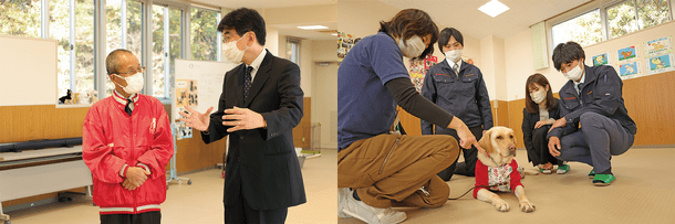 セラフ榎本「東日本盲導犬協会へ寄付」