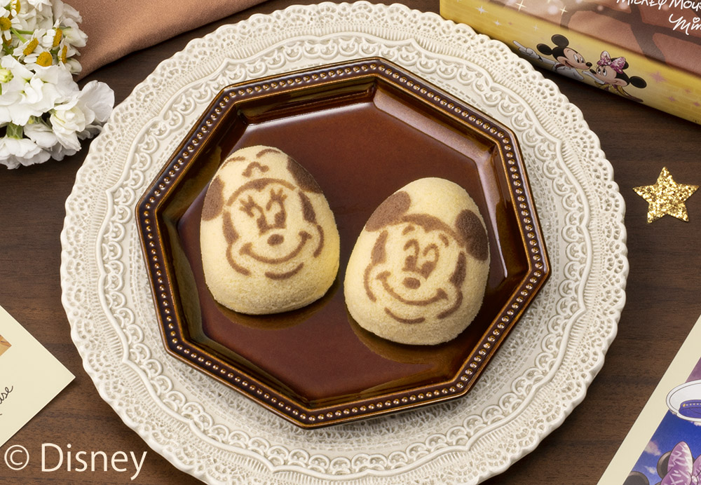 Disney SWEETS COLLECTION by 東京ばな奈「ミッキーマウス＆ミニーマウス/「銀座のキャラメルケーキ」です。」4
