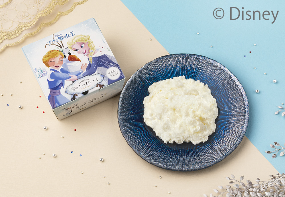 Disney SWEETS COLLECTION by 東京ばな奈「アナと雪の女王／ふんわりとける雪のチーズケーキ」